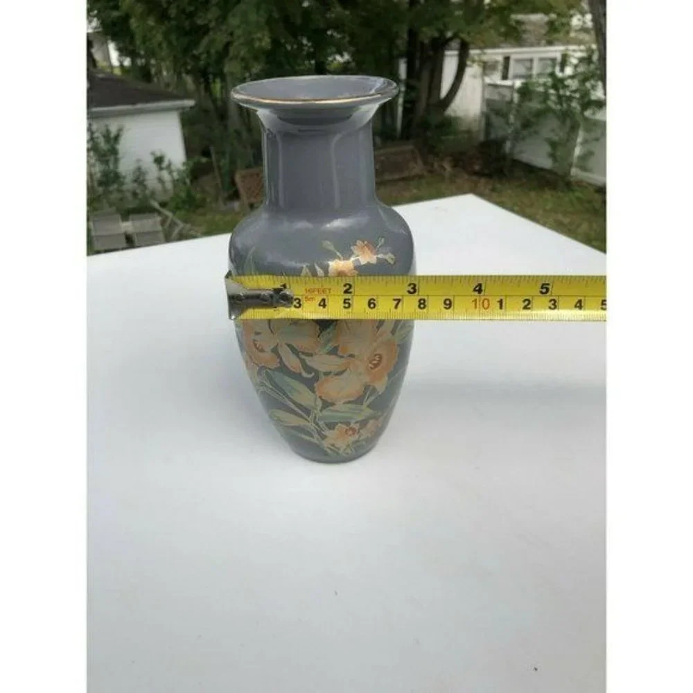 Vintage Shaddy‎ Japanese Vase  Hand Painted Porcelain